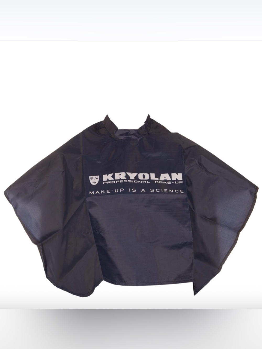 NWT Kryolan Professional Makeup Cape Size Small in Navy Blue